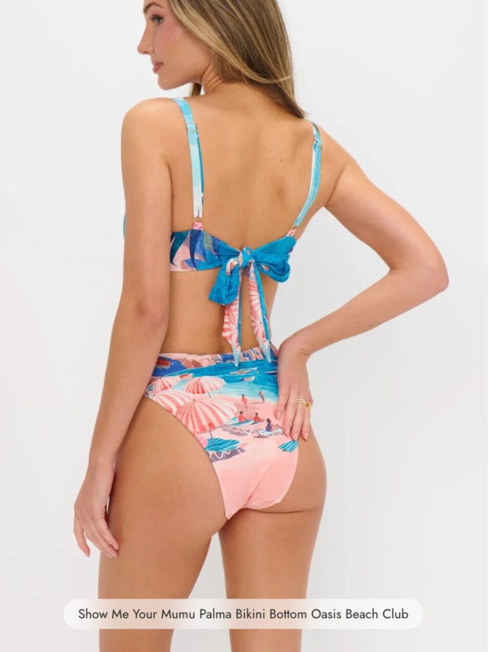 NWT!! Show me your Mumu Palma Bottom-Oasis Beach Club